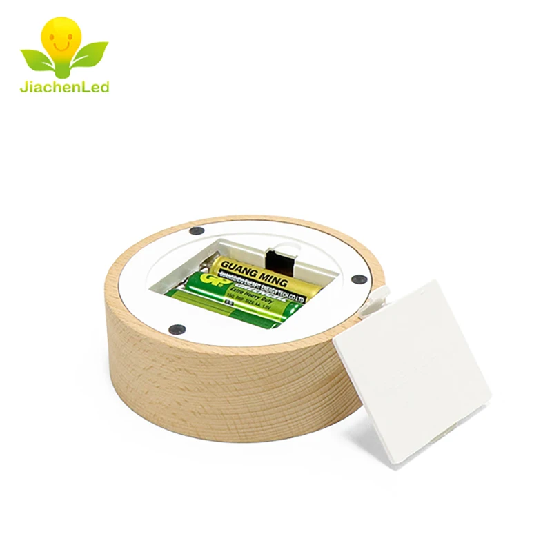 Горячая 6 мм слот Usb сенсорный выключатель 3D Светодиодная деревянная база бук светодиодная база для 3D иллюзия акриловая лампа