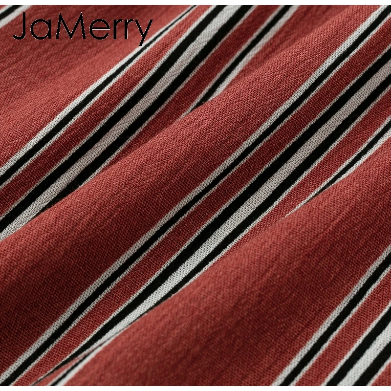 JaMerry Boho vinage Полосатое длинное платье макси с открытыми плечами женское сексуальное платье с оборками богемное женское праздничное летнее платье