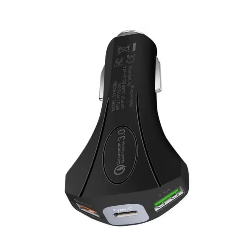 Автомобильное зарядное устройство с двумя usb-разъемами типа C супер быстрый