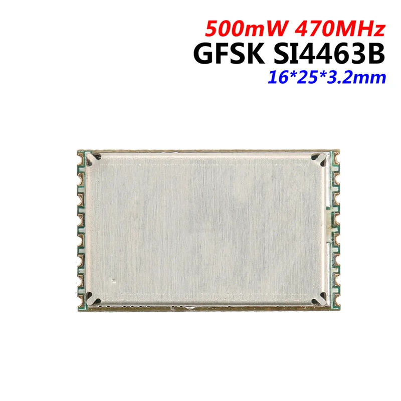 433 МГц/470 МГц SI4463B PA GFSK беспроводной приемопередатчик модуль 500 мВт для Arduino |