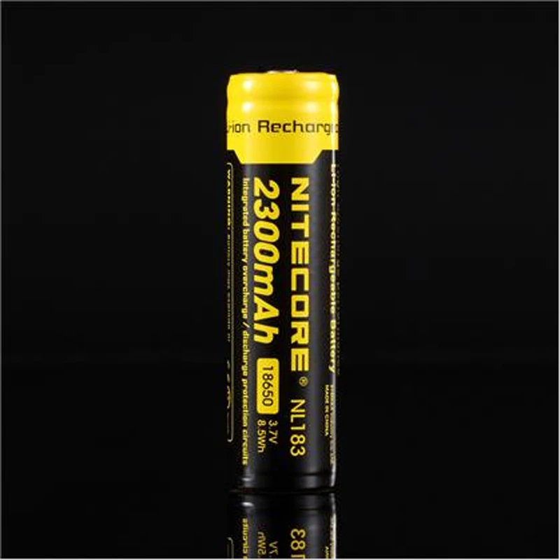 NITECORE Новый I4 зарядное устройство OLED экран + 18650 2300mAh NL183 3 7 V 8.5Wh литий ионная