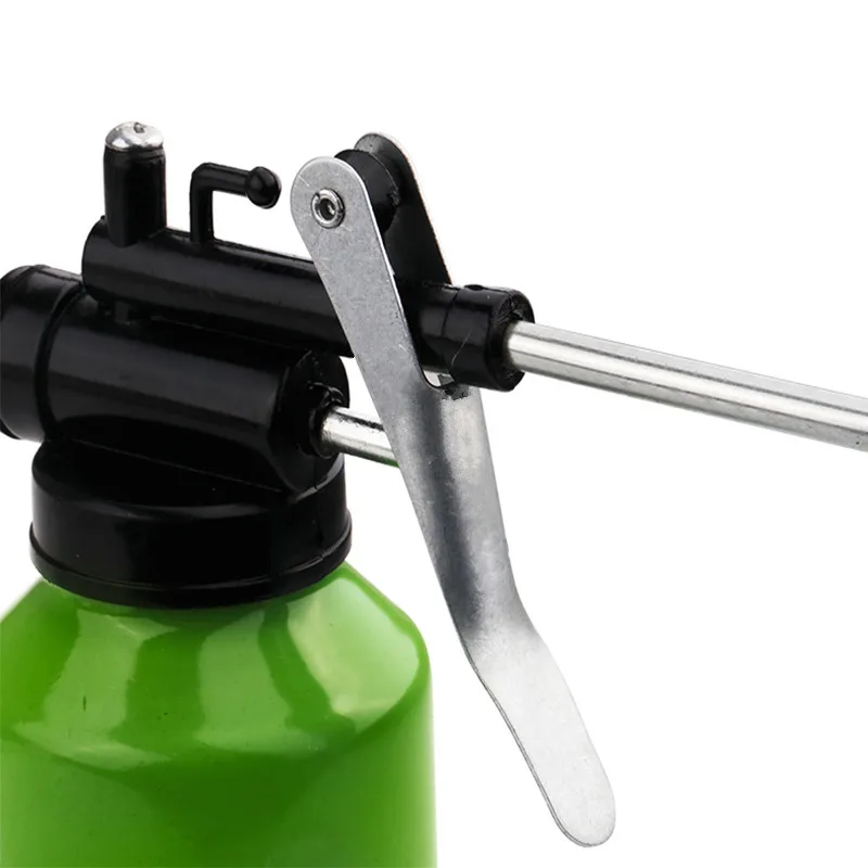 

Pump Oil Can 250ml/400ml Transparent Lubrication Pot High Pressure Machine Oiler Gun 1PC
