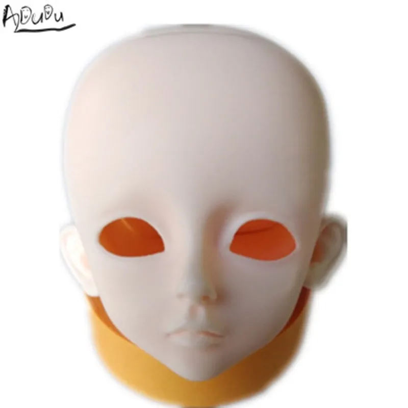 

4 bjd head large eyes suit for pratice make up