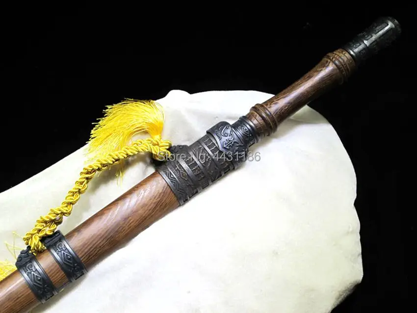 Ручная ковка китайский KungFu Tang Dao меч катана Прямой нож резкость лезвие из