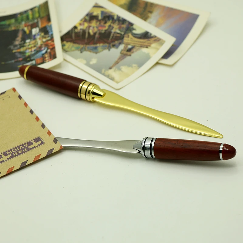 Открывалка из нержавеющей стали с деревянной ручкой в стиле ретро открывалка для