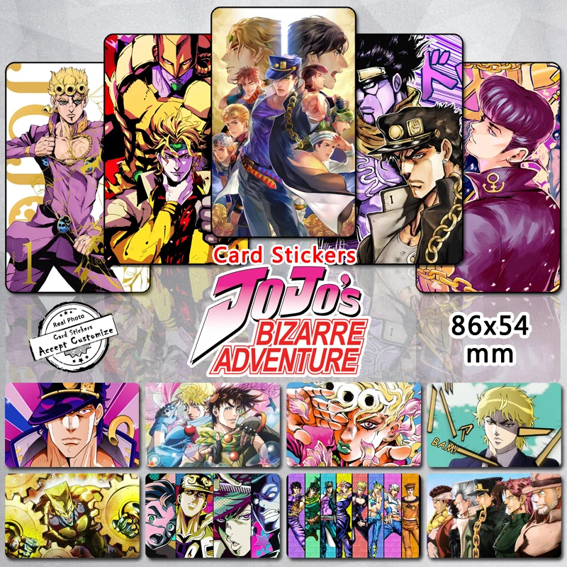 35 шт. JJBA Character sticker s Jotaro DIO yoono Giovanna Kira Yoshikage Higashikata аниме Глянцевая наклейка