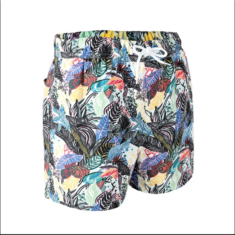 

flower print swimwear men beach board shorts men swim trunk boxer briefs quick dry surfing short man swimsuit sunga bathing suit
