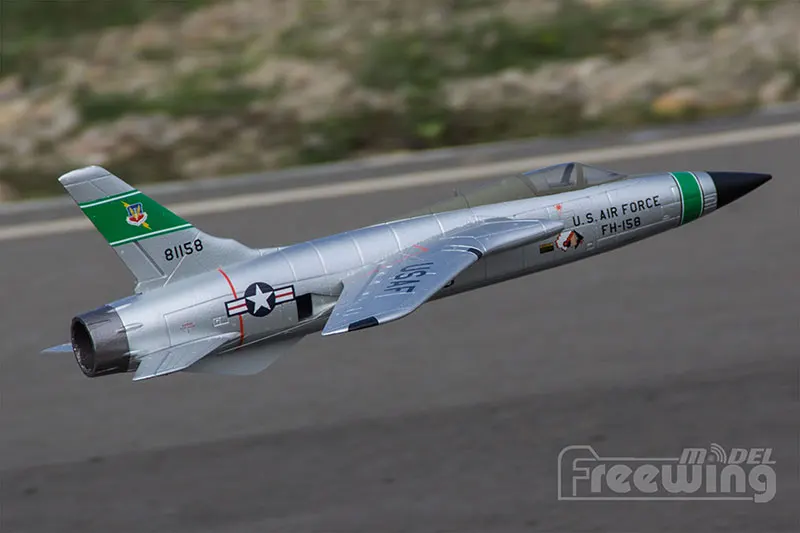Freewing самолет 64 мм F-105 F105 Thunderchief rc EDF реактивный самолет игрушка хобби