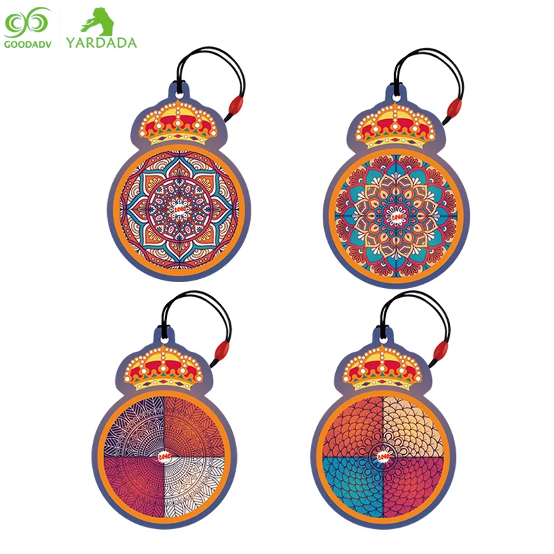 4pcs Bohemian style lavanda car perfume pendant smell flavors accessories voiture parfum maison support customization |