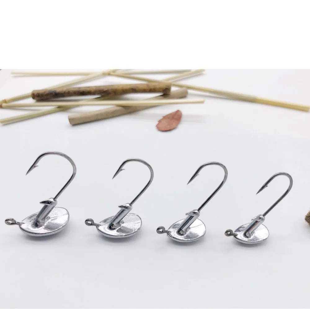Hennoy 20 шт. свинцовая головка Рыболовный крючок Приманка 3,5 г 5 г 7 г 10 г рыболовные крючки