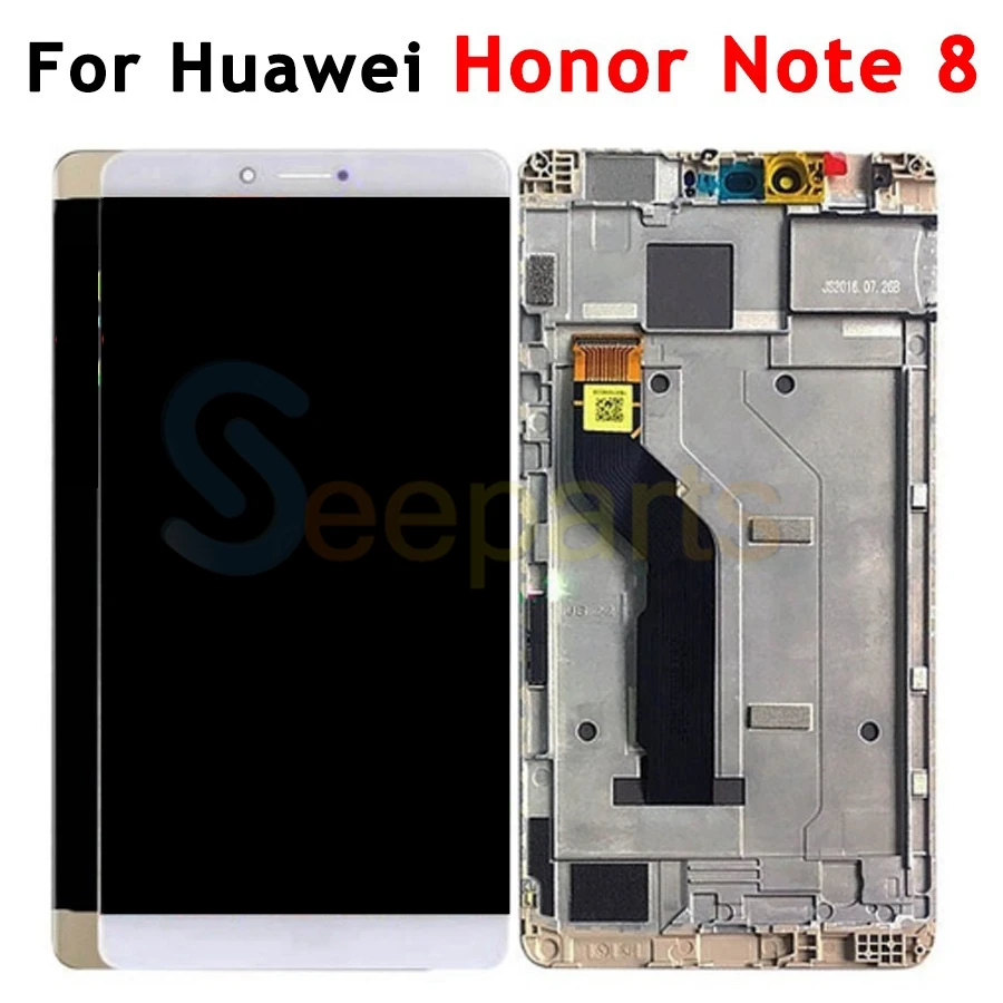 Тестовый экран huawei Honor Note 8 ЖК-дисплей кодирующий преобразователь сенсорного экрана в сборе Note8 ЖК+ рамка Замена huawei Note 8 lcd