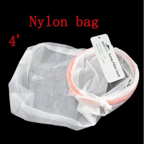 Red nylon filter bag Фильтрующая сетка для аквариума bubble-magus. Фильтрующие носки для аквариума. Фильтрующий мешок для нижней части резервуара. Фильтрующий носок - Цвет: Red nylon filter bag