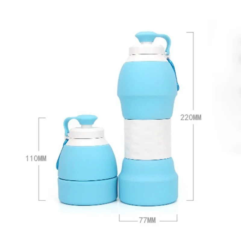 VOZRO 580 мм бутылки для воды моя бутылка напитков. Шейкер Botella Botellas Bouteille Garrafa Termica