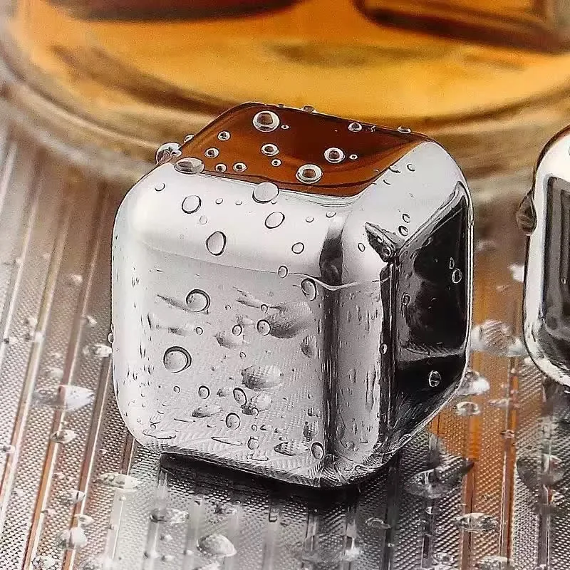 Кубики льда UPORS 10 шт./компл. замороженный камень из нержавеющей стали