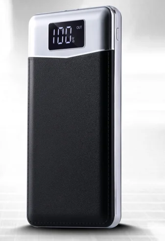 Двойной USB внешний аккумулятор 10000 мАч Внешний LCD Портативный мобильный телефон
