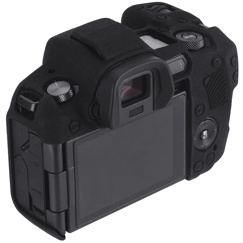 Мягкий силиконовый резиновый защитный корпус для камеры Canon EOS R чехол |