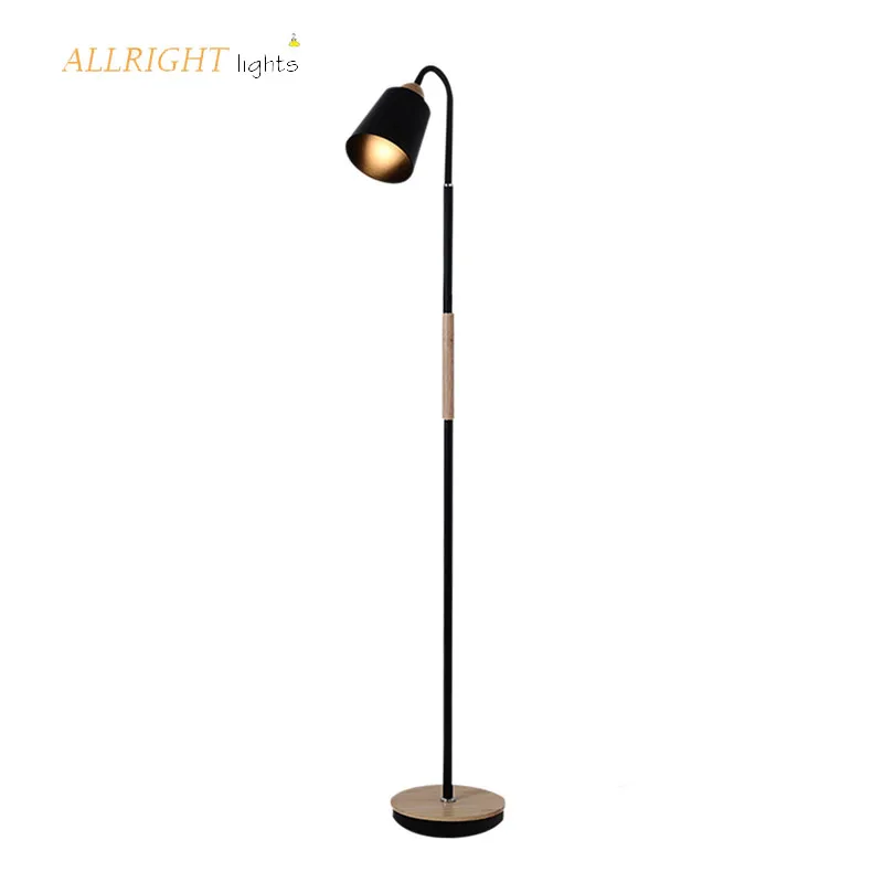 

Modern LED metal floor lamp handmade good quality new decoration black color for bedroom livingroom