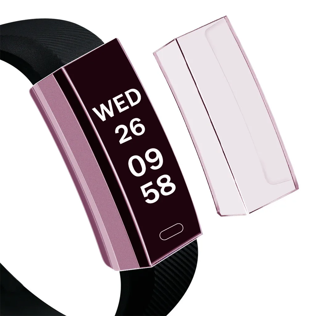 C Ультратонкий Мягкий защитный силиконовый чехол из ТПУ Для Fitbit Alta HR носимые устройства умные часы SmartWatch relogio inteligente - Цвет: C