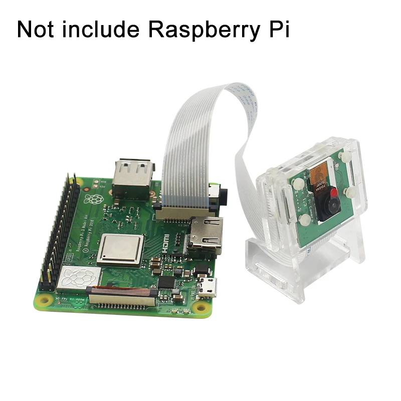 Raspberry Pi 4 Модуль камеры 5 Мп 3 мини веб камера 1080P 720P видеокамера + акриловый