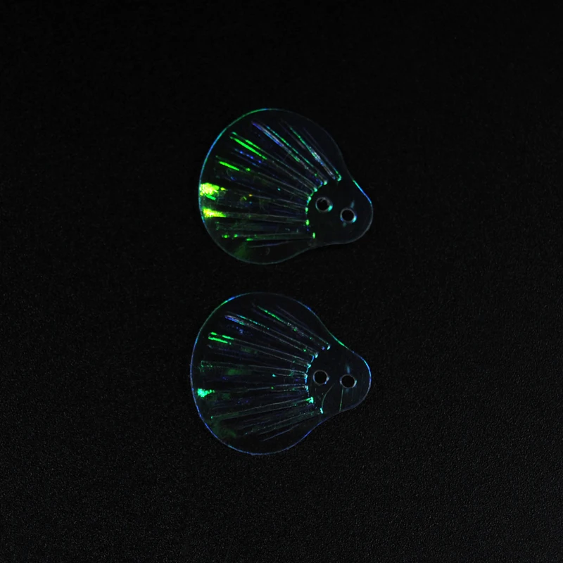 30PCS Fly Tying Streamer Shinning Attractor New Fishing Spoon Accessories Plastic Pearl Flash Spinner Blade Soft Bait Fish Gill | Спорт и