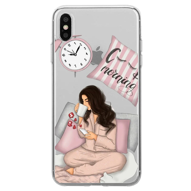 Чехол для телефона Ok But First Coffee iphone XS MAX 7 7Plus мягкий силиконовый чехол 5S XR 6 6Plus 6splus 8
