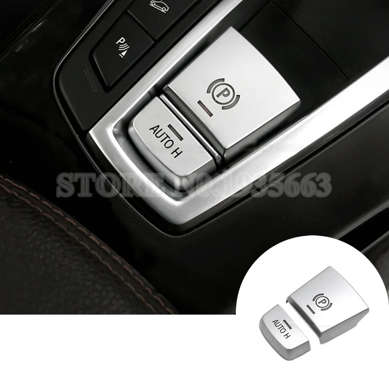 

Внутренняя консоль электронный ручной тормоз Авто H Кнопка Крышка для BMW X5 F15 2014-2018 X6 F16 2015-2018 2 шт. автомобильные аксессуары интерьер