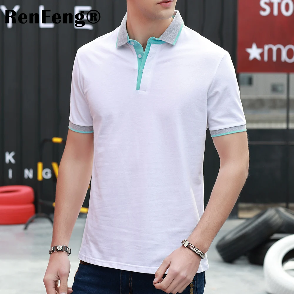 Мужская футболка поло хлопковая дышащая 2019|Поло| |