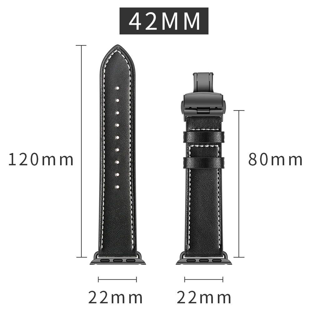 Запасные части замена ремешок с застежкой-бабочкой аксессуары браслет для часов