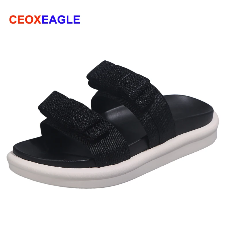 Женские летние сандалии с бантом Тапочки шлепанцы для дома и улицы пляжная обувь