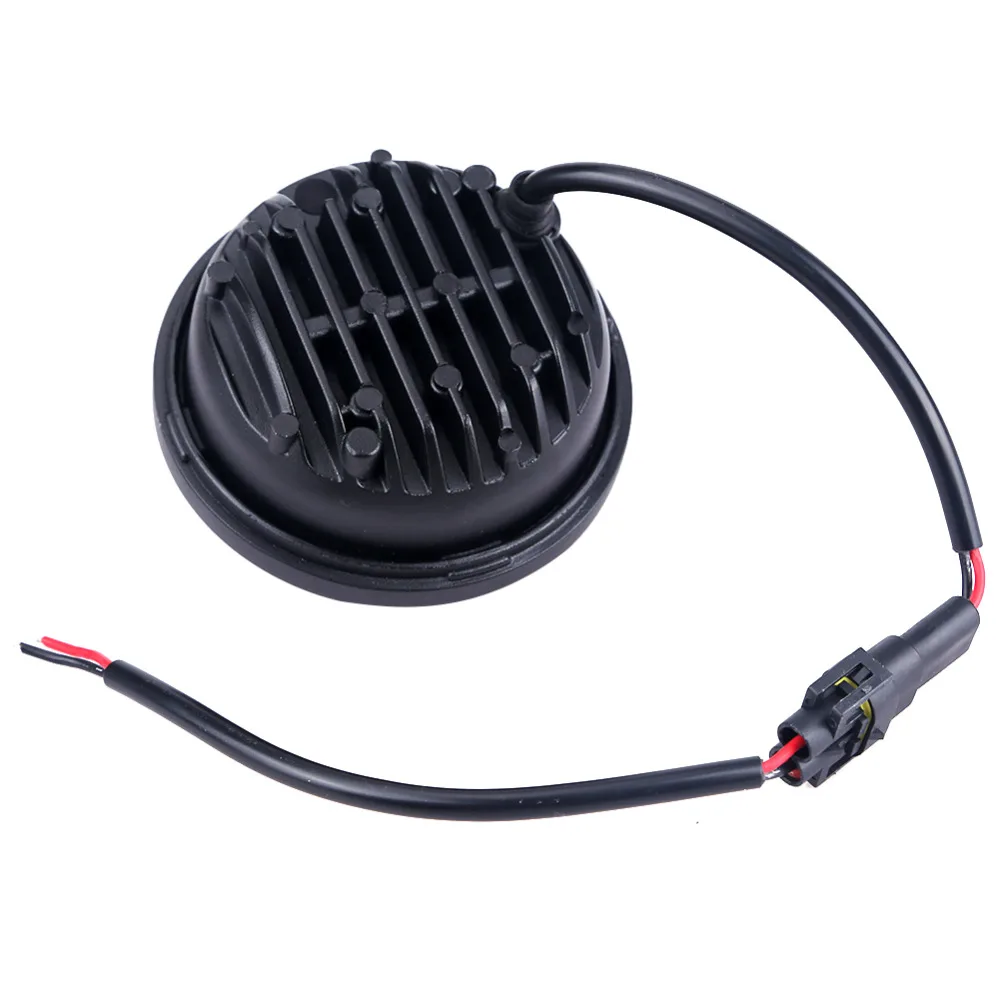 2 шт. черный светодиодный фонарь для мотоцикла 4 5 дюймов противотуманный