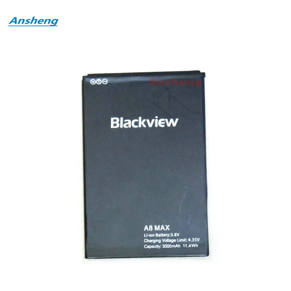 Ansheng Высококачественная батарея 3000 мАч для смартфона Blackview A8 Max A8MAX | Мобильные