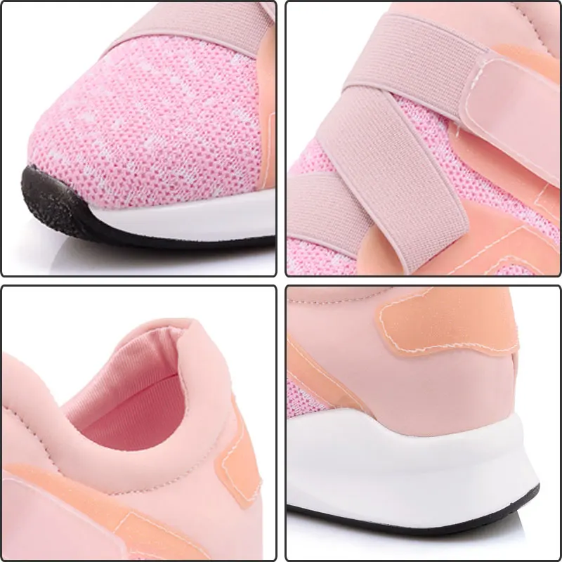 Fanyuan/Женские повседневные ботинки на платформе удобные Creepers Весна mocasines mujer