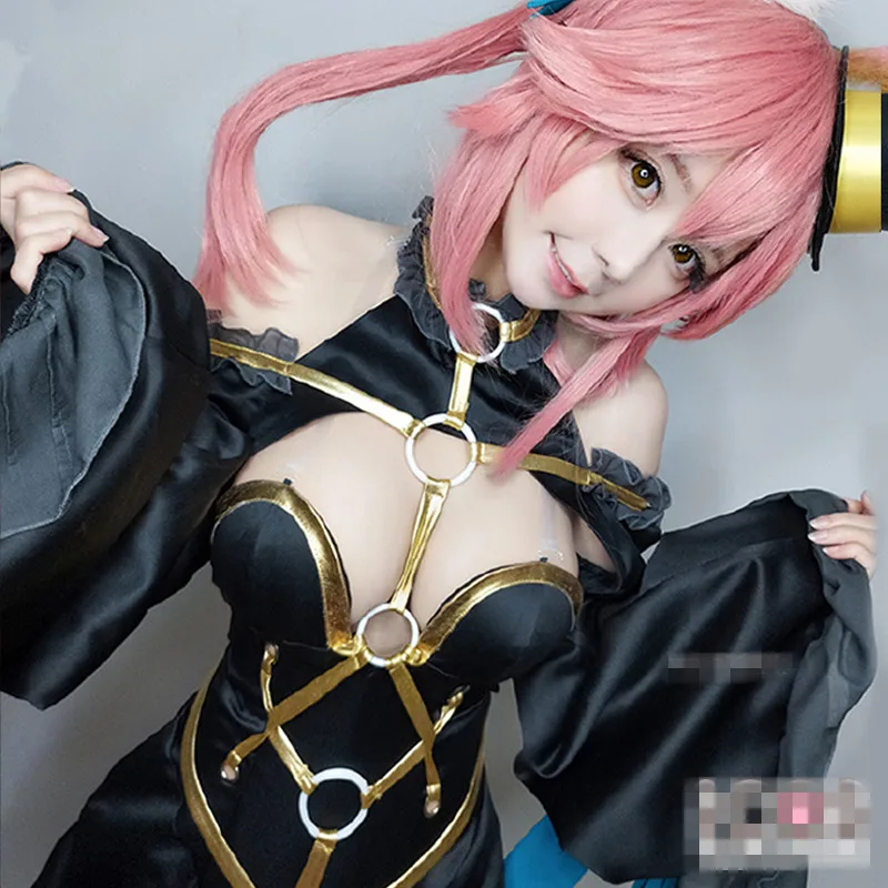 Fate/Grand Order Tamamo no Mae косплей сексуальный шаг темный волшебник плотная одежда костюм