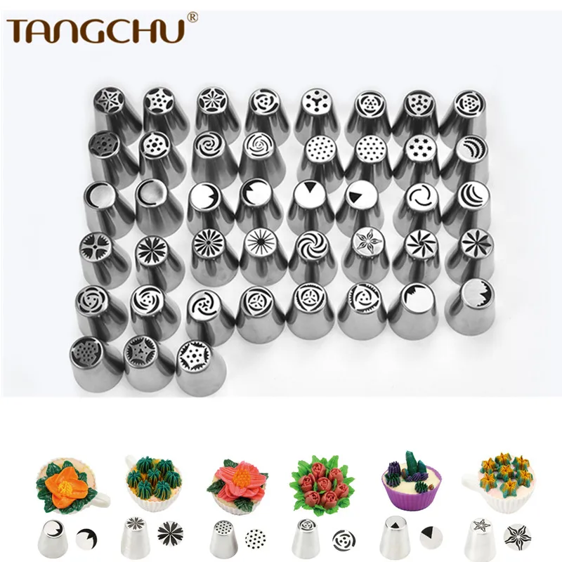 Tangchu Марка 43 шт./компл. Нержавеющая сталь русский глазурью трубопроводов набор