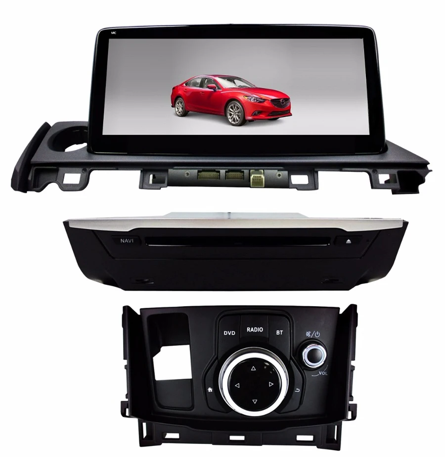 Подходит для MAZDA 6 автомобильный Радио gps музыкальный Кассетный плеер рекордер Android 9,0 64 Гб большая память DSP эквалайзер ips сенсорный экран
