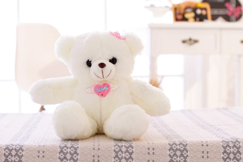 Прямая поставка высокое качество светодиодный ночник светящийся мишка милый