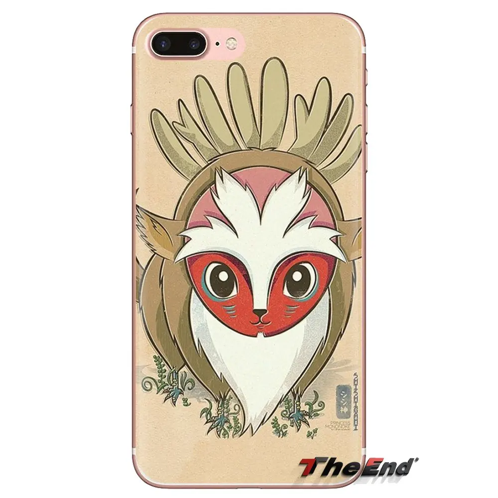 Мягкие прозрачные чехлы для Xiaomi Redmi 4A S2 Note 3 3S 4 4X 5 Plus 6 7 6A Pro Pocophone F1 HIME PRINCESS MONONOKE |