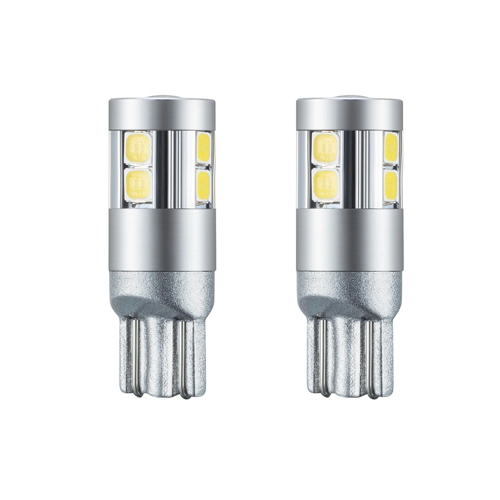 2 шт. высокое яркое T10 W5W 194 3030 9SMD светодиодный белый Габаритные фонари для