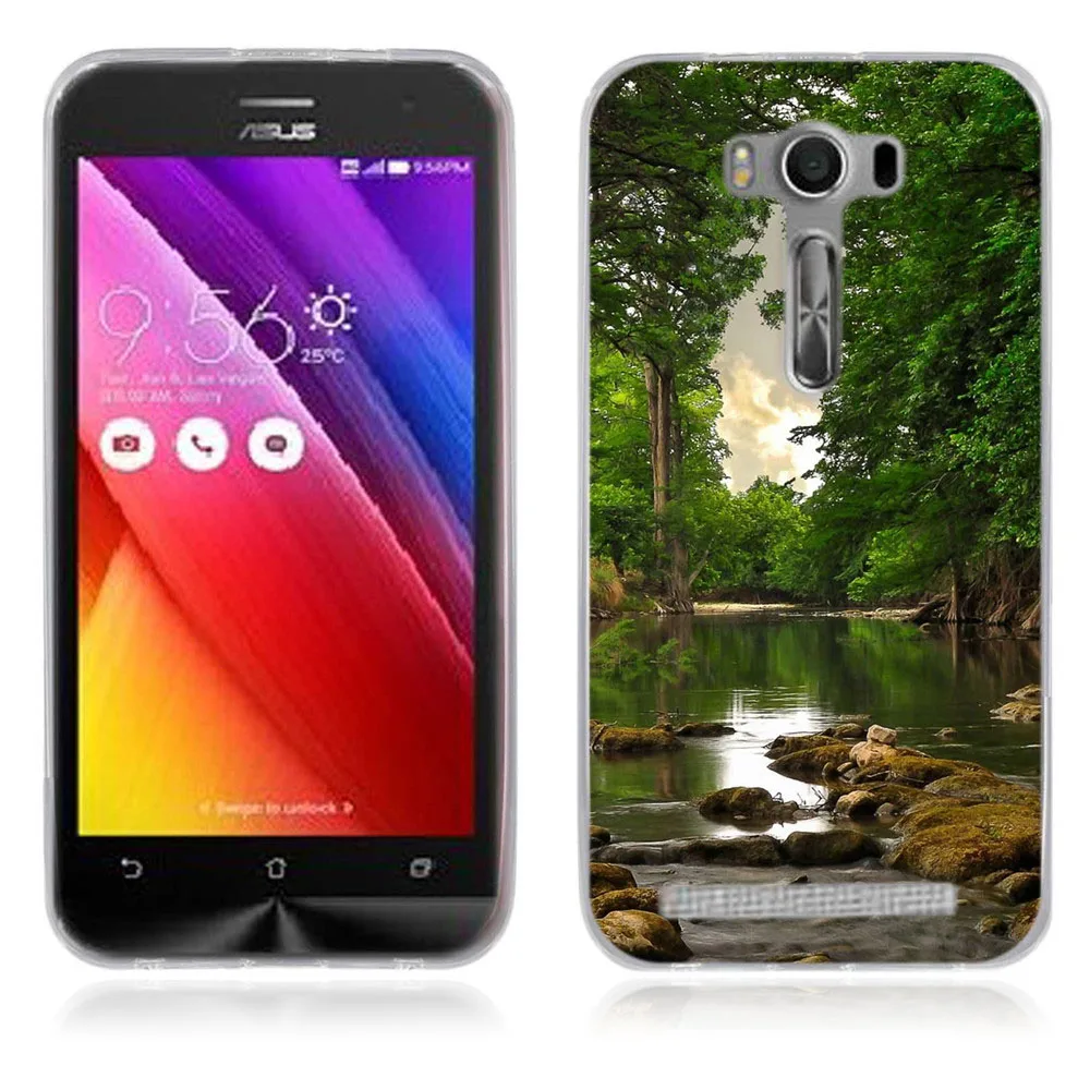 Роскошные силиконовые чехлы для Asus ZenFone 2 Laser ZE500KL 5 0 дюйма мягкий чехол из ТПУ с