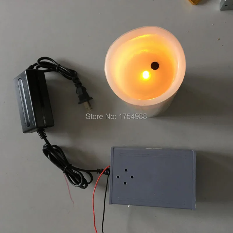 Свечи для выхода из комнаты выключаемые дуновением реквизит выдувает три свечи