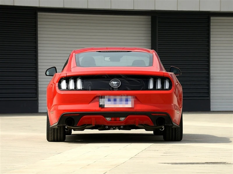 Авто 3D Лошадь Стиль Задняя эмблема ABS задний значок наклейка для Ford Mustang 50 лет выпуска