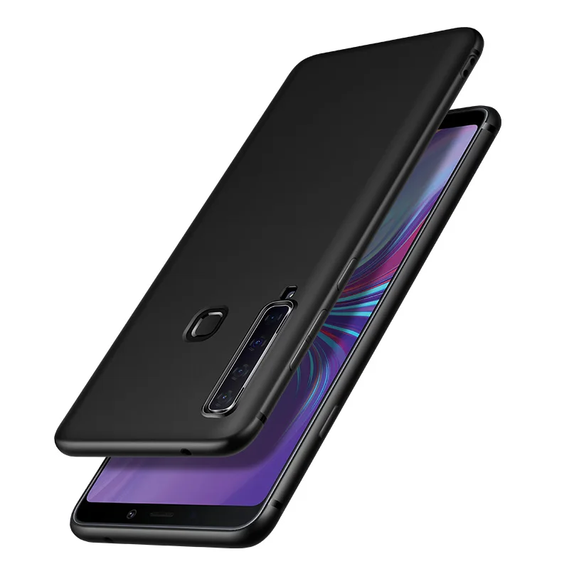 Мягкий ТПУ чехол Cafele для Samsung Galaxy A9s Матовый ультратонкий |