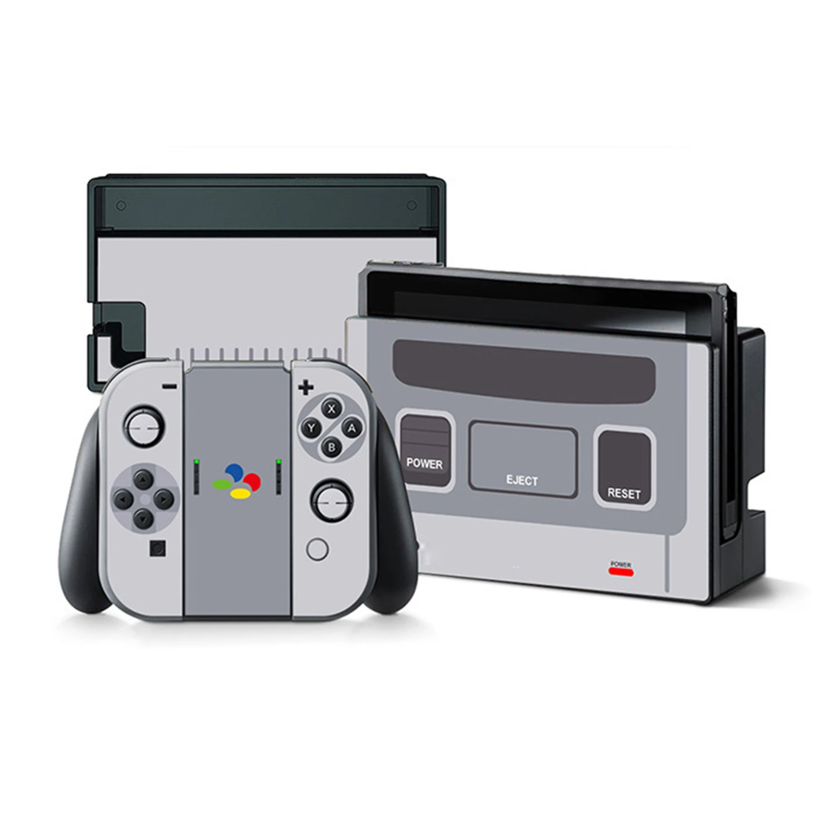 1 комплект защитных наклеек премиум класса для Nintendo Switch NS Wrap Super Famicom Edition наклейка