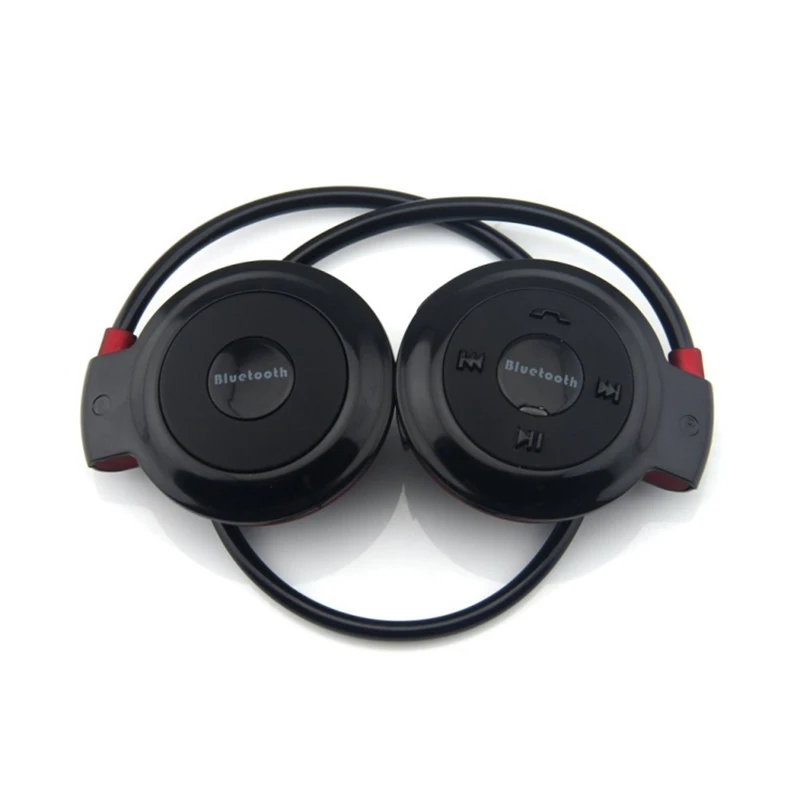 TF карта MP3 плеер Bluetooth наушники Беспроводная Спортивная гарнитура с fm радио