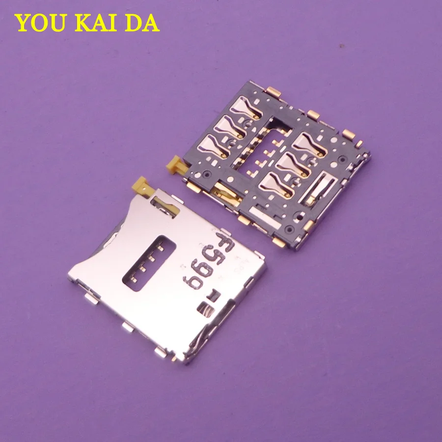 2 шт./лот Новый TF/SD sim кардридер лоток держатель Слот Замена для Sony Xperia Z3 mini Compact D5803