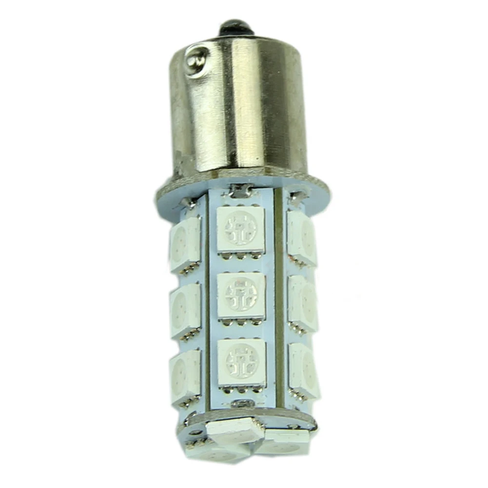 Горячая Распродажа P21W 18 светодиодный 5050 SMD 1156 BA15s 18smd smd Желтый автомобиль лампа