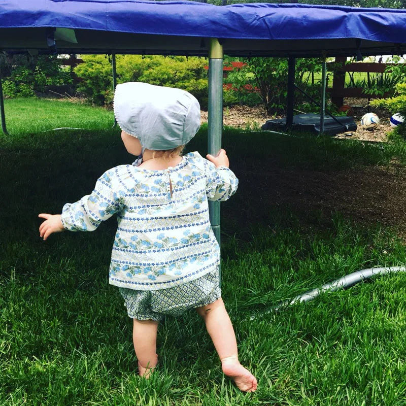 Хлопковая детская шапочка принцессы Enfant детские шапки на шнуровке для девочек