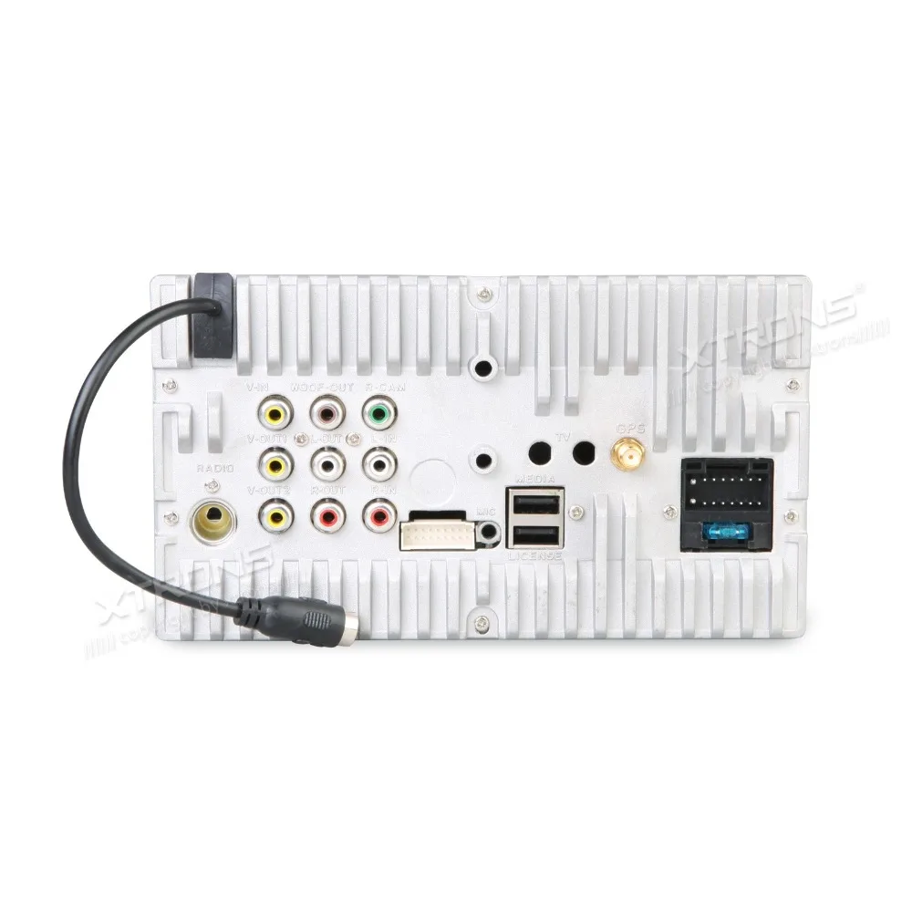 XTRONS 7 &quotдвойной 2 din автомобильный аудио 1080 P видео HD цифровой моторизованный