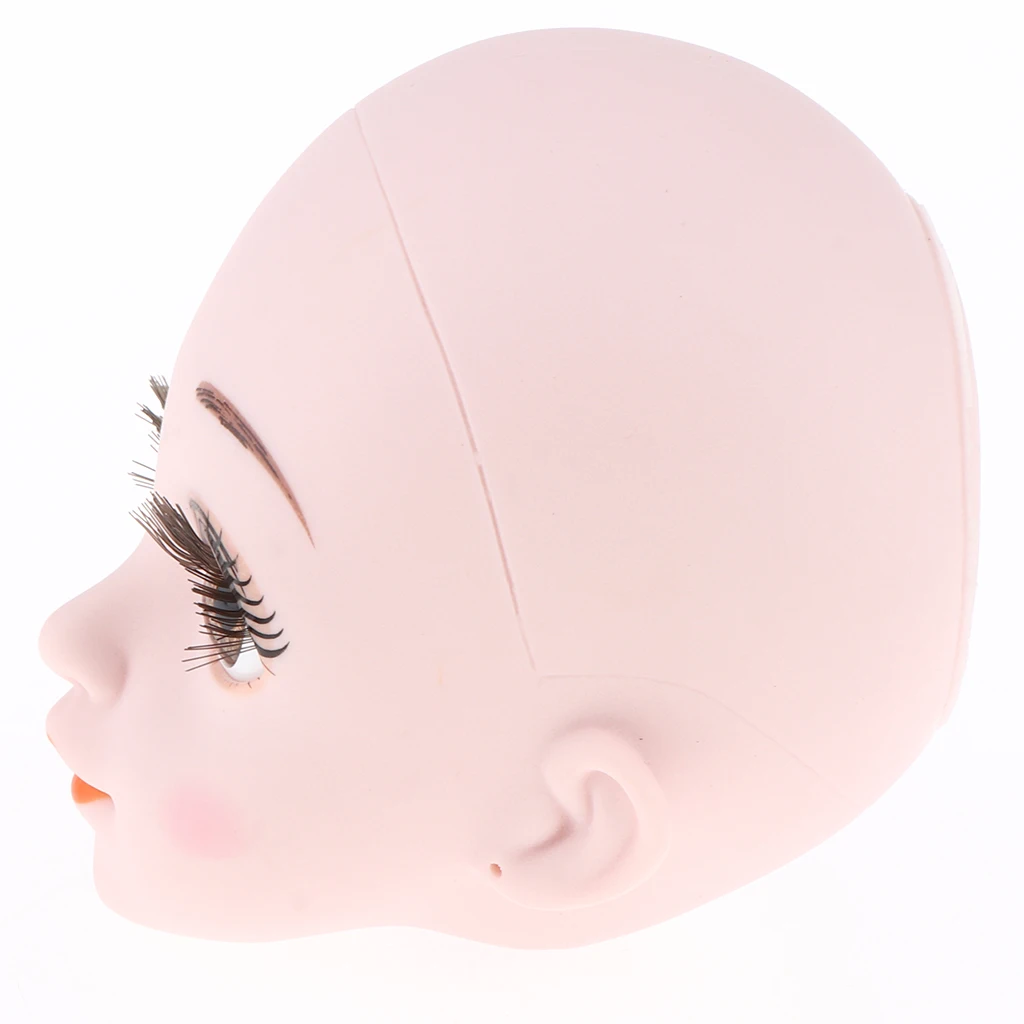 Пластиковая женская кукла голова Лепка с глазами для 1/3 BJD куклы OB