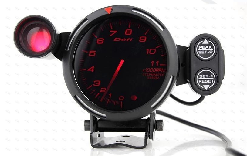 80 мм Автомобильный Тахометр Defi измеритель об/мин Универсальный шаговый